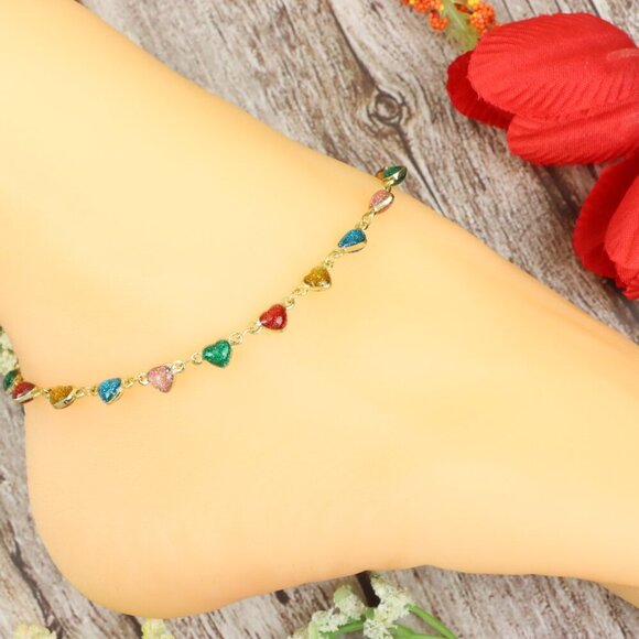 "Dainty Anklet for Women – Elegant Everyday Jewelry & Perfect Gift | MLCRC1145 - Picture 1 of 10